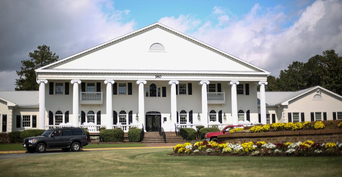 The clubhouse at Brunswick Plantation in Calabash, N.C., which will now be managed by Atlantic Golf Management, the same company that operates Whispering Pines Golf Club in Myrtle Beach.