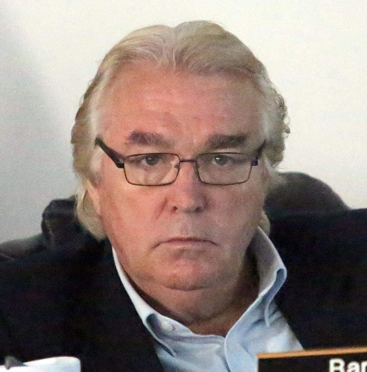 Randle Stevens of the Surfside Beach Town Council during a town council meeting on Saturday, Aug. 26, 2017.