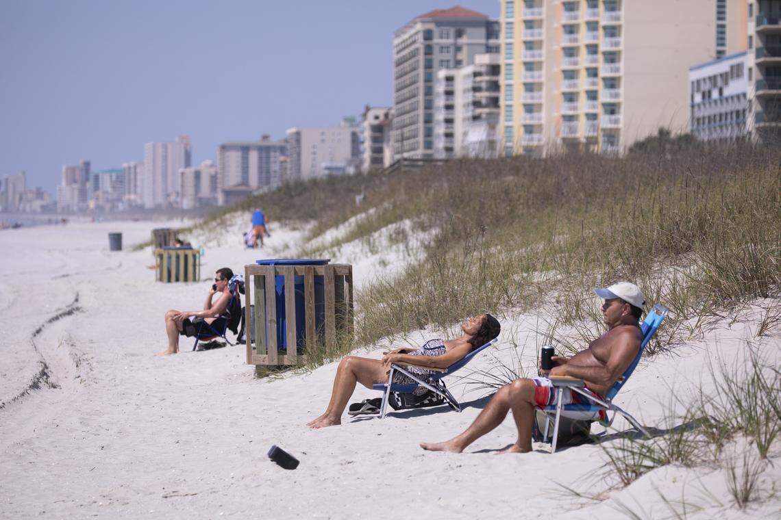 North Myrtle Beach opened public beach accesses after Governor Henry McMaster removed his order allowing local municipalities to make their own decisions as of noon on Tuesday. April 20, 2020