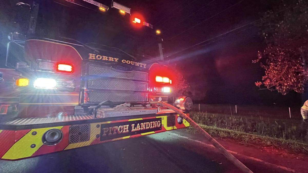 A Conway man died in an early morning accident Tuesday near Highway 701.