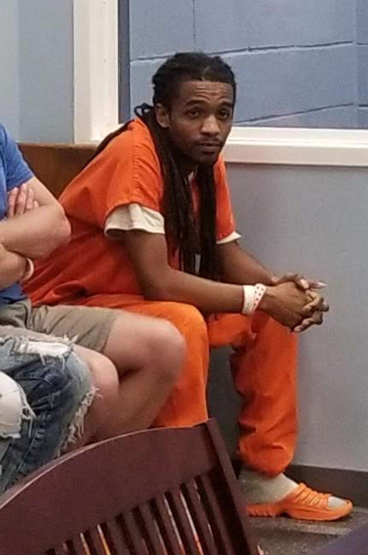 Jakeem Jerome Bryant, 27, awaits a bond hearing at the J. Reuben Long Detention Center on Friday. He was charged with murder and use of a firearm during commission of a violent crime.