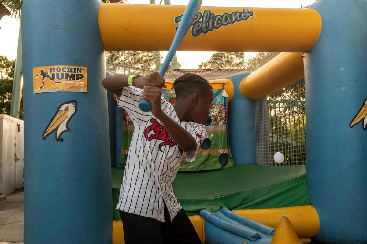 At Ticketreturn.com Field, The Myrtle Beach Pelicans attract fans by providing food and entertainment options beyond the baseball game. June 30, 2021.