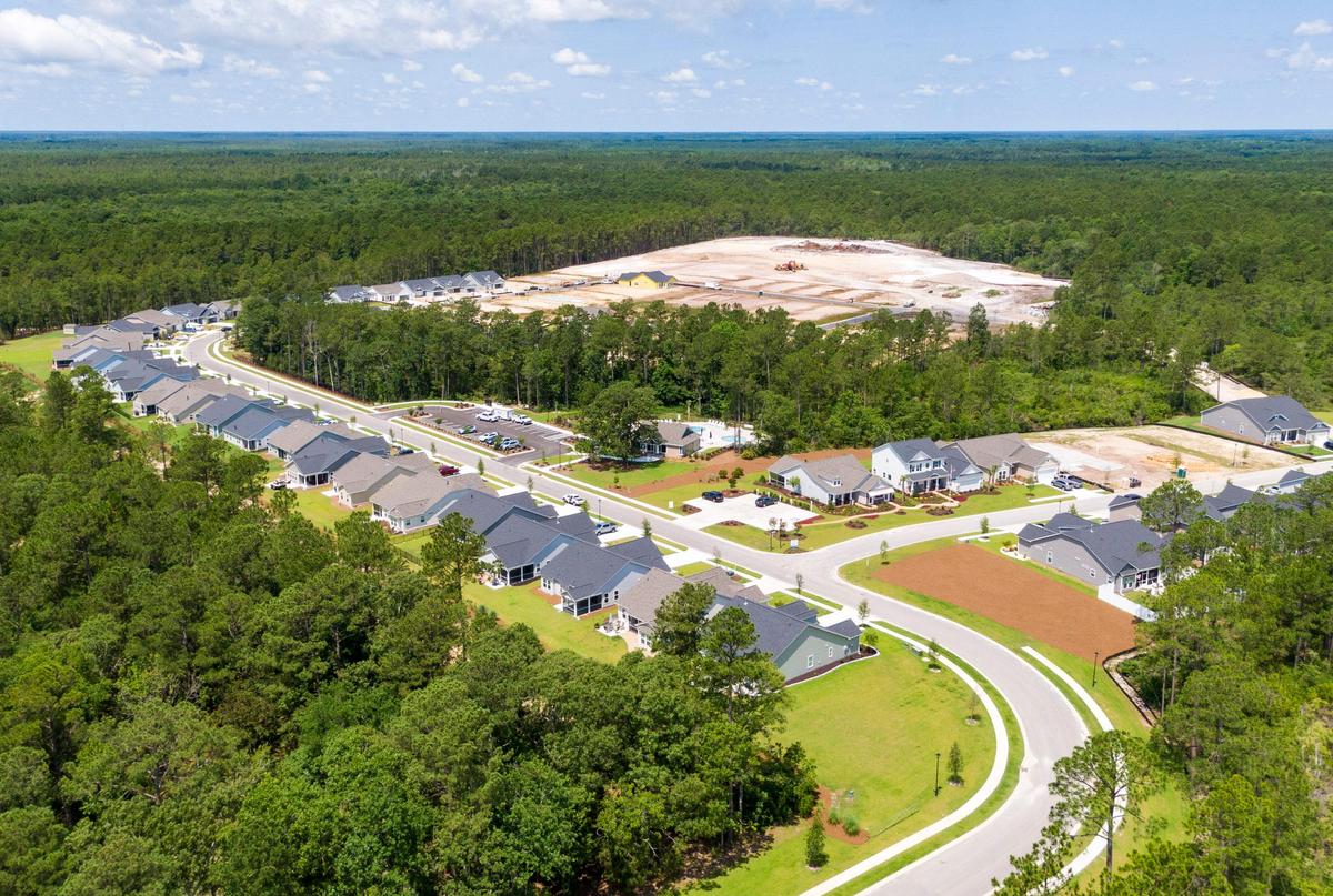 The Park Pointe neighborhood adjacent to the North Myrtle Beach Park & Sports complex in North Myrtle Beach.