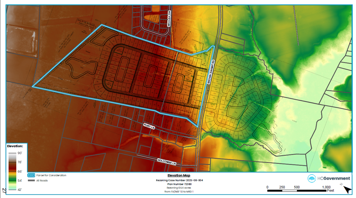 A plan for over 200 homes to be built off U.S. 501 in the upper-Conway-lower-Aynor area has made its way through the Horry County Planning Commission.