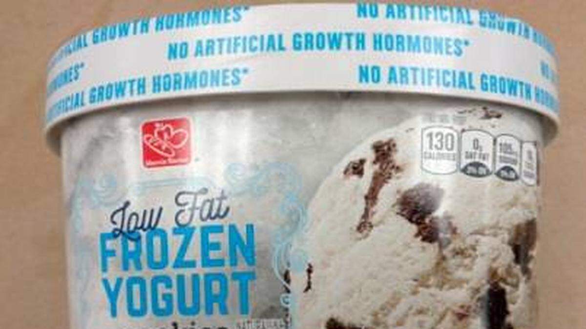 Harris Teeter recalled its Low Fat Frozen Yogurt Cookies & Cream over possible peanut contamination.