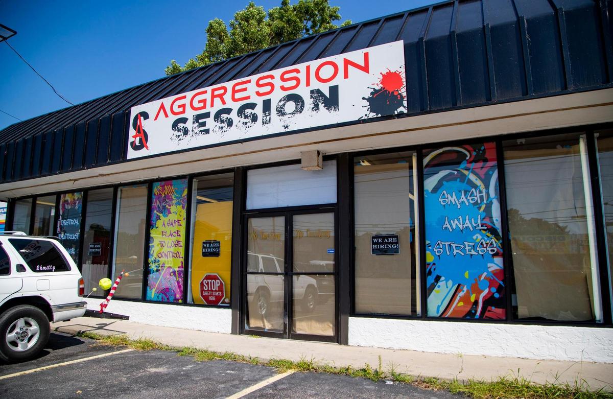 Aggression Session, a new rage room opening soon in North Myrtle Beach.