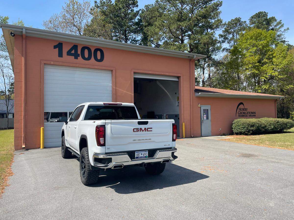 Horry Georgetown Technical College’s current diesel engine technician training facility has limited ability to fit the large trucks and equipment that students need to learn on.