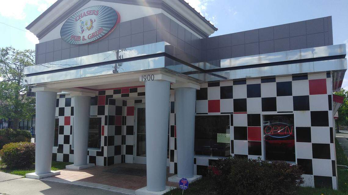 Chasers Pub & Grub opened its doors in the spot formerly occupied by the area's only Checkers. -