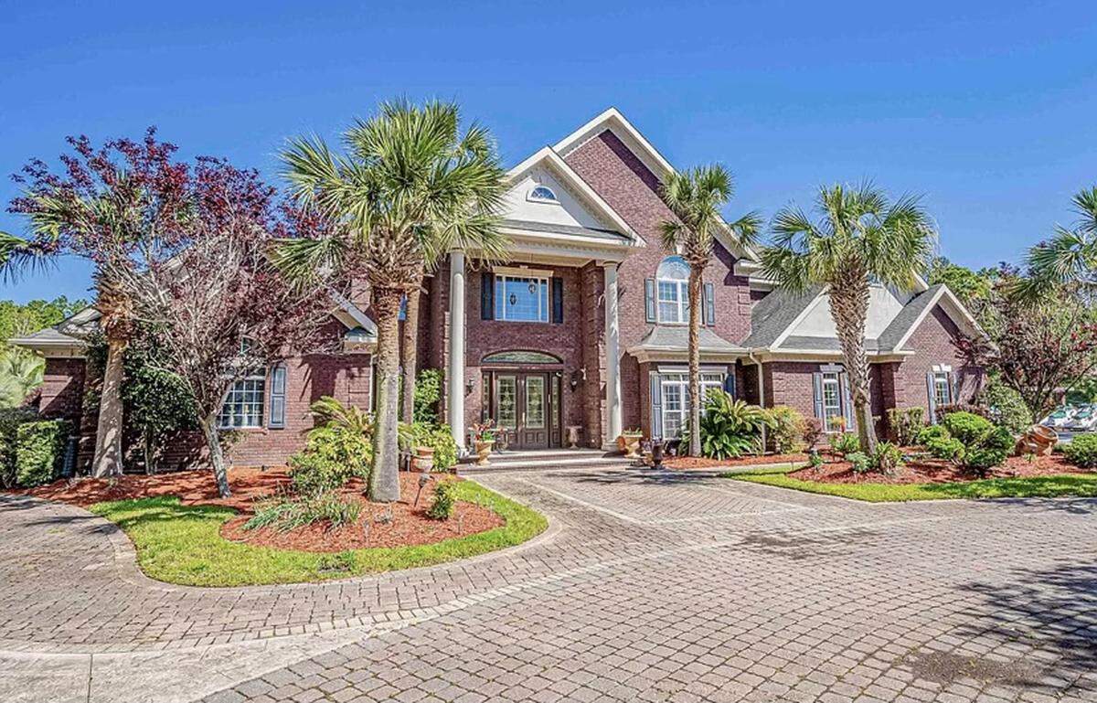 A Myrtle Beach home listed on Zillow is for sale for $5.7 million. It sits on 3.3 acres and features a guest house.