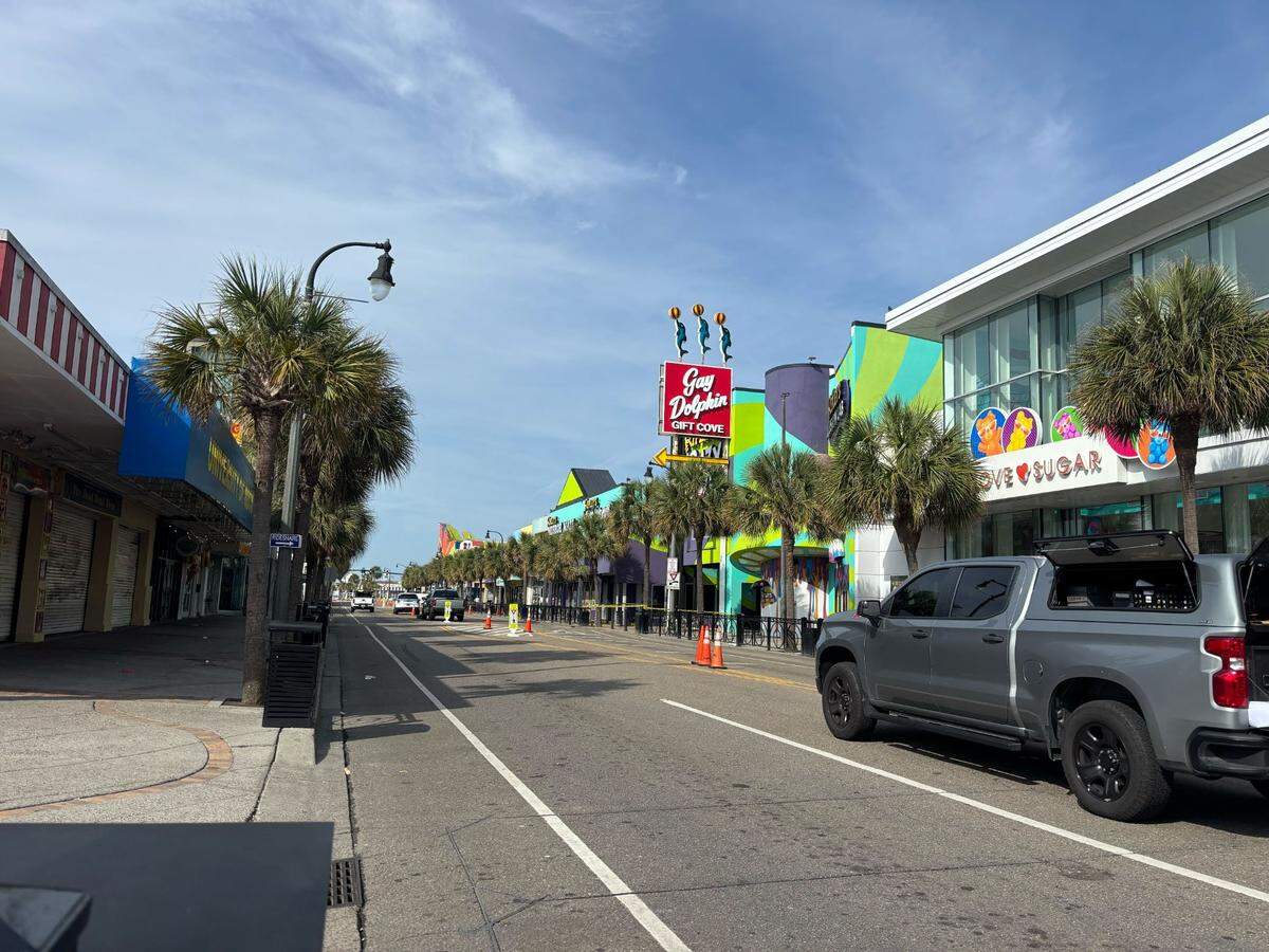 Myrtle Beach Police shut down North Ocean Boulevard through Sunday afternoon after a shooting along the busy tourist section left one man dead and 11 others injured. A Myrtle Beach Police officer shot and killed an 18-year-old man who is alleged to have fired into a crowd of people. April 27, 2025