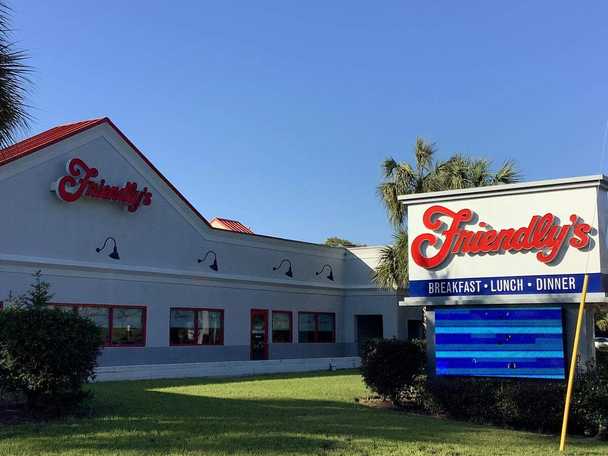 The Friendly’s restaurant at 4705 North Kings Highway in Myrtle Beach.