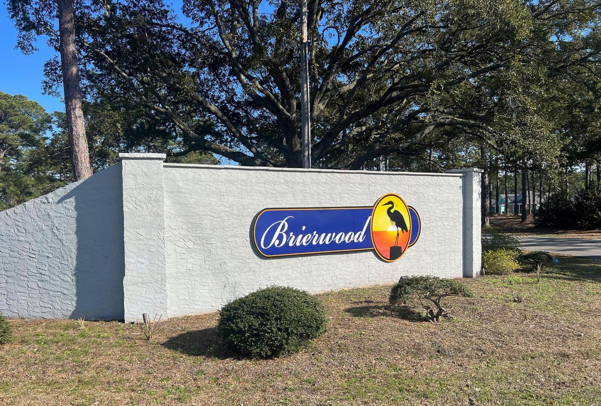 The owners of Brierwood Golf Club submitted plans to the Town of Shallotte to re-open the first nine holes of the golf course. The ownership group, Blum Investment Group Golf LLC, tried bringing new amenities to the course when they bought it in 2014, but those plans never came to fruition. The course closed in 2017. Feb. 22, 2025.