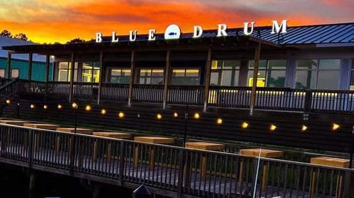 Blue Drum is a new seafood restaurant that has opened along the waterfront in Little River.