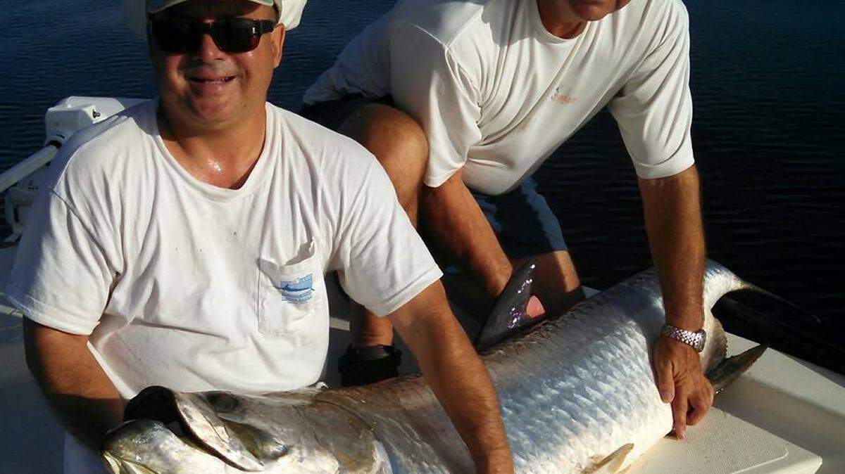 The arrival of August means tarpon (pictured) are roaming local inlets and bays, particularly Winyah Bay and points farther south.