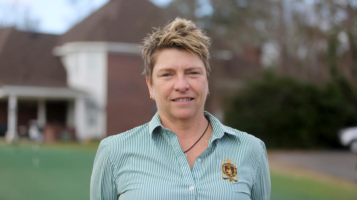 Paige Cribb was elected president of the Carolinas PGA, the first female to ever hold the position.