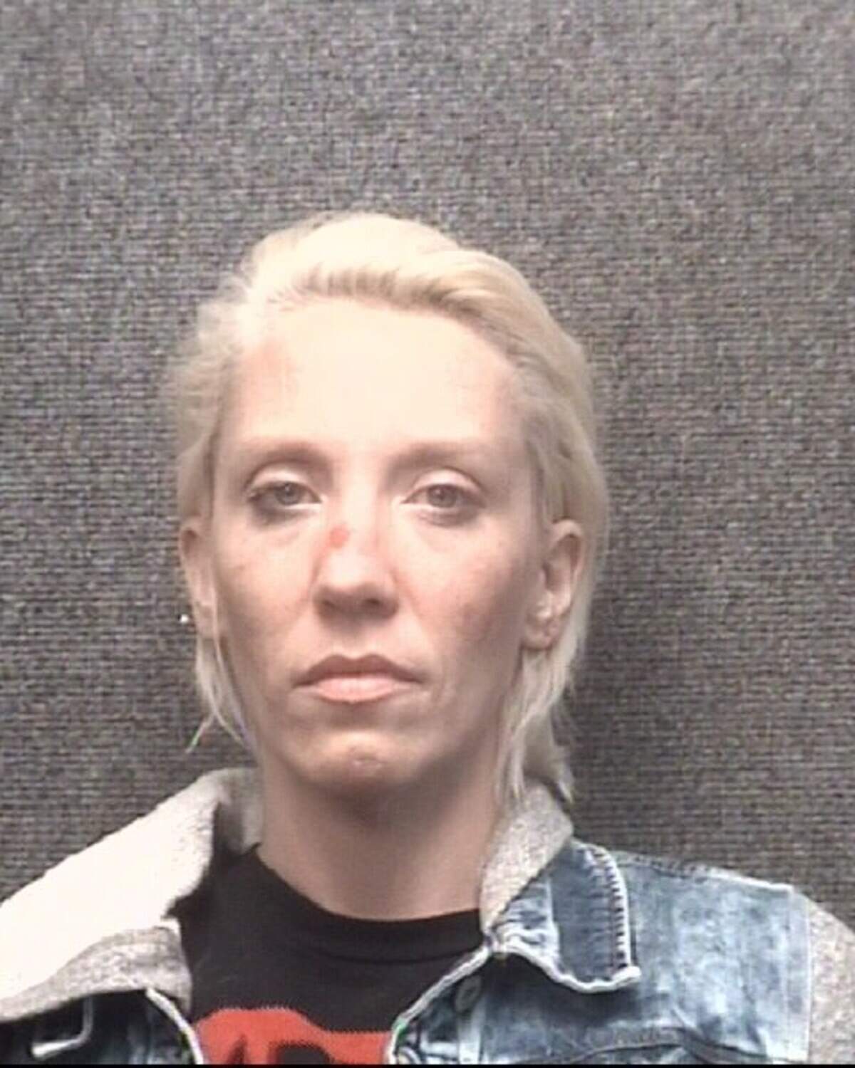 Melissa Vinson Webster, 37, is charged with shoplifting.