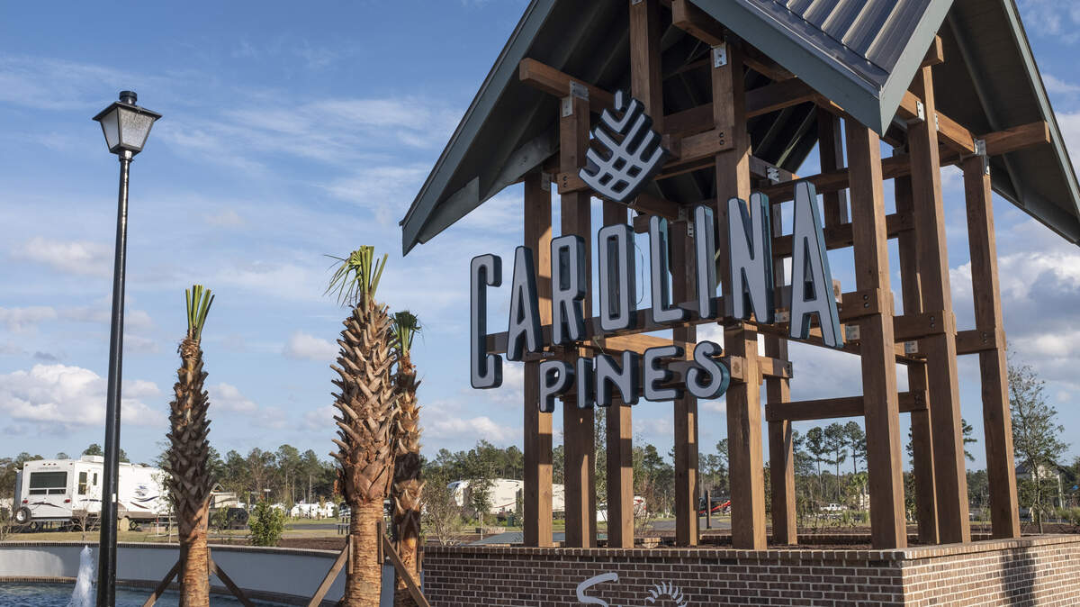 Carolina Pines RV resort held it’s grand opening today at at 5800 Highway 90 in Conway. The opening showcased the many amenities the site has to offer to include about 450 camp sites and cottages, a waterpark, clubhouse, restaurants and a private beach club in North Myrtle Beach available by shuttle service. The site has been open since June 1 and expect to reach completion with 841 spaces in 2020.
