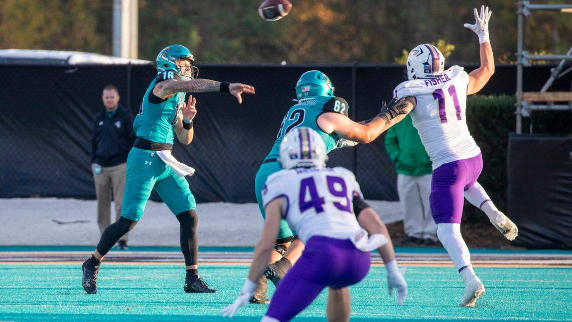 Could a TikTok star with millions of views be the next CCU starting quarterback?
