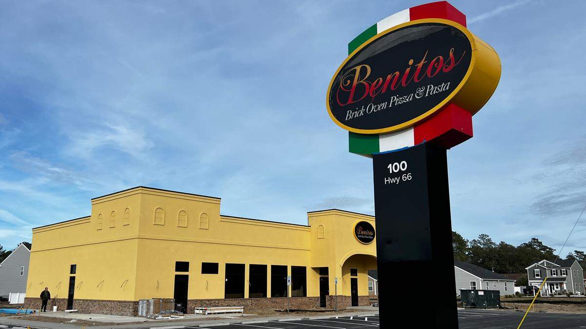 Benito’s of North Myrtle Beach will open a second location at the intersection of Highways 905 and 66. Benito’s Conway 905 will offer the same menu as the original. Feb. 5, 2024