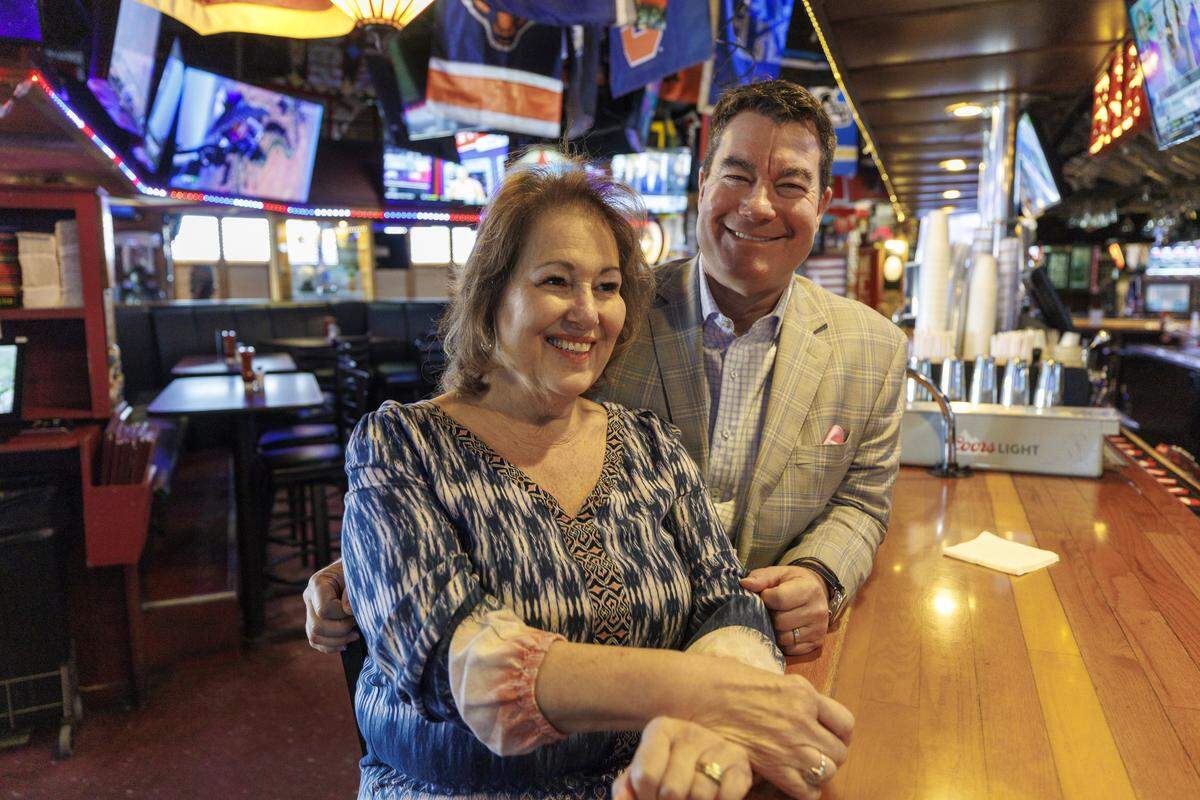 Carla Williams and Marc McDowell share the history of Oscars Food & Spirits in North Myrtle Beach. Williams, who operated the restaurant with her husband Freddy until he passed away in 2008, recently sold the restaurant to McDowell and his partners. McDowell, a longtime friend of the family says he wants to honor the legacy of the popular restaurant and bar. Jan. 29, 2025.