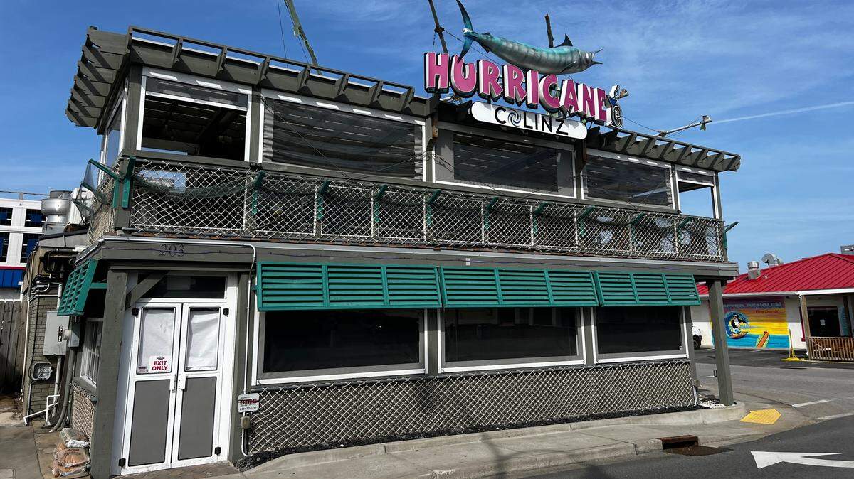 Hurricane Colinz in North Myrtle Beach has closed. The owners decided to close after life-altering news. March 26, 2024