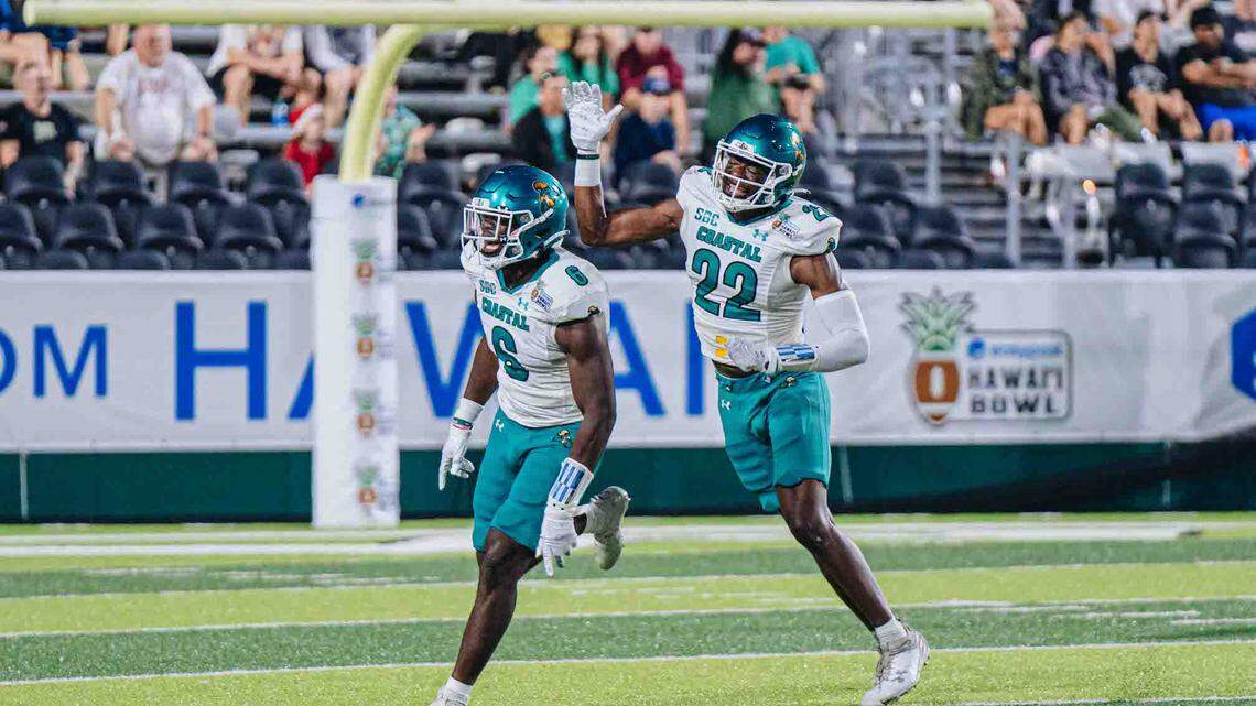 Coastal Carolina beats San Jose State, as one-handed catch helps secure Hawai’i Bowl win