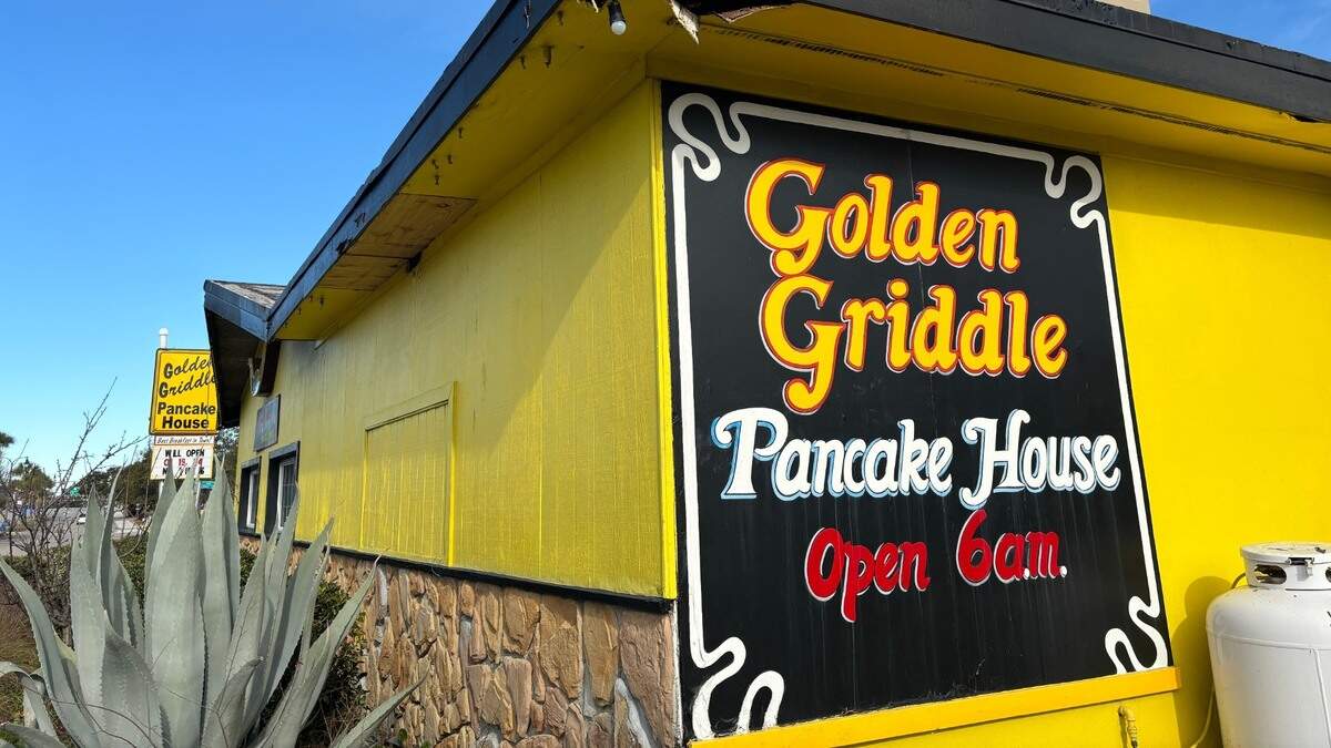 The Golden Griddle Pancake House in North Myrtle Beach. It has been around for over 40 years. It recently had a fire and had to pushback a scheduled opening from Jan. 12 to Jan. 19.