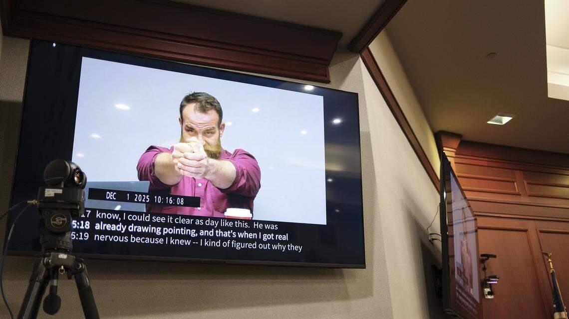 ‘All hell broke out’: 911 call details Scott Spivey shooting by ‘guys in white truck’