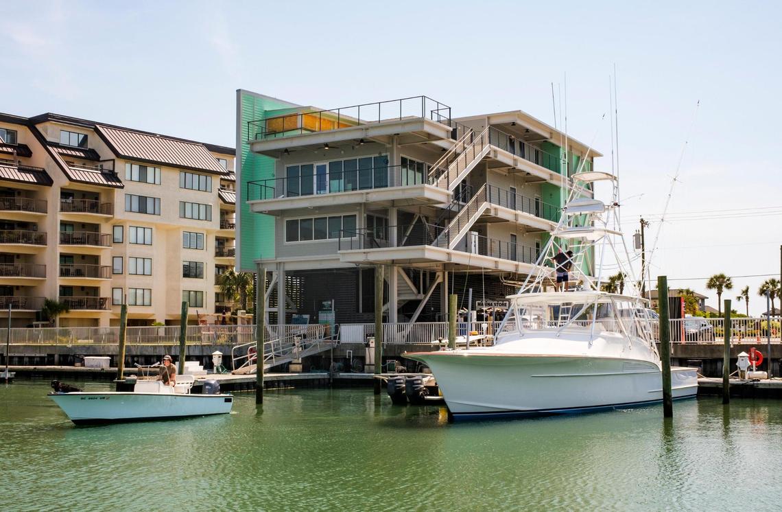 The Marlin Quay Marina fishing center, retail store, restaurant and bar are in the final stage of rebuilding and the facility is expected to fully reopen this summer. The property is owned by Mark Lawhon and his son Chris Lawhon and Chris is the General Manager. May 03, 2022.