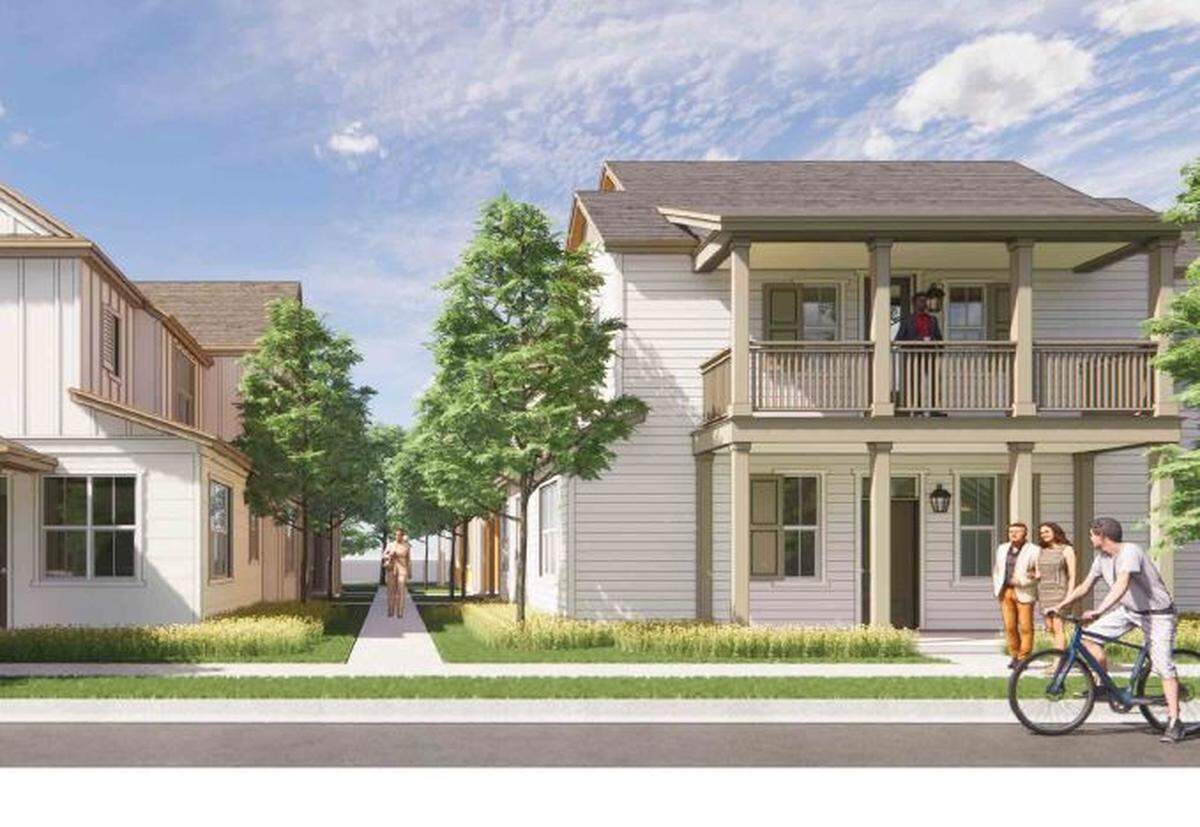 A rendering of Cottages at Cane Patch, a new development in the Grande Dunes area of Myrtle Beach that will include 305 units available for rent.