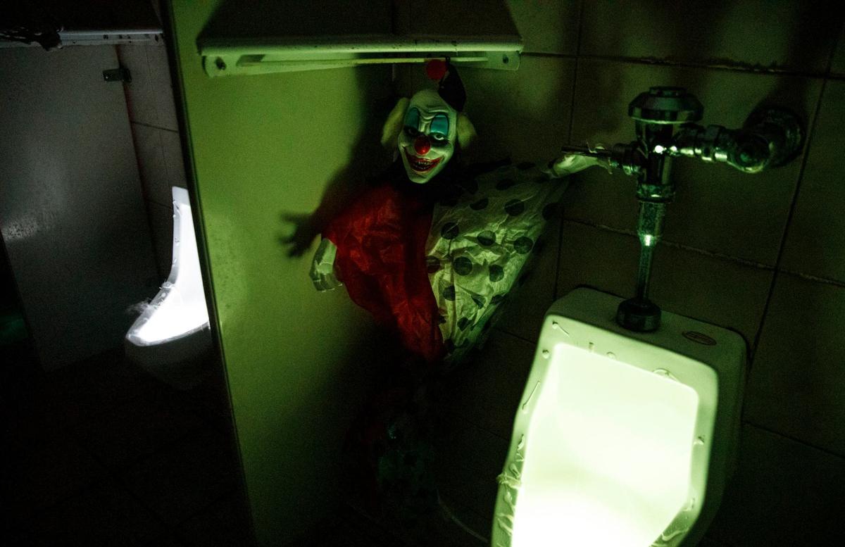 Preparations are being made for the production of the Hotel Hell and Wicked Haunted Nightlife. The 15,000 square foot adult only haunted house opens Thursday, September 26 and will run until November 2, 2024 next to the Master’s Club in Myrtle Beach, S.C. Sept. 24, 2024.