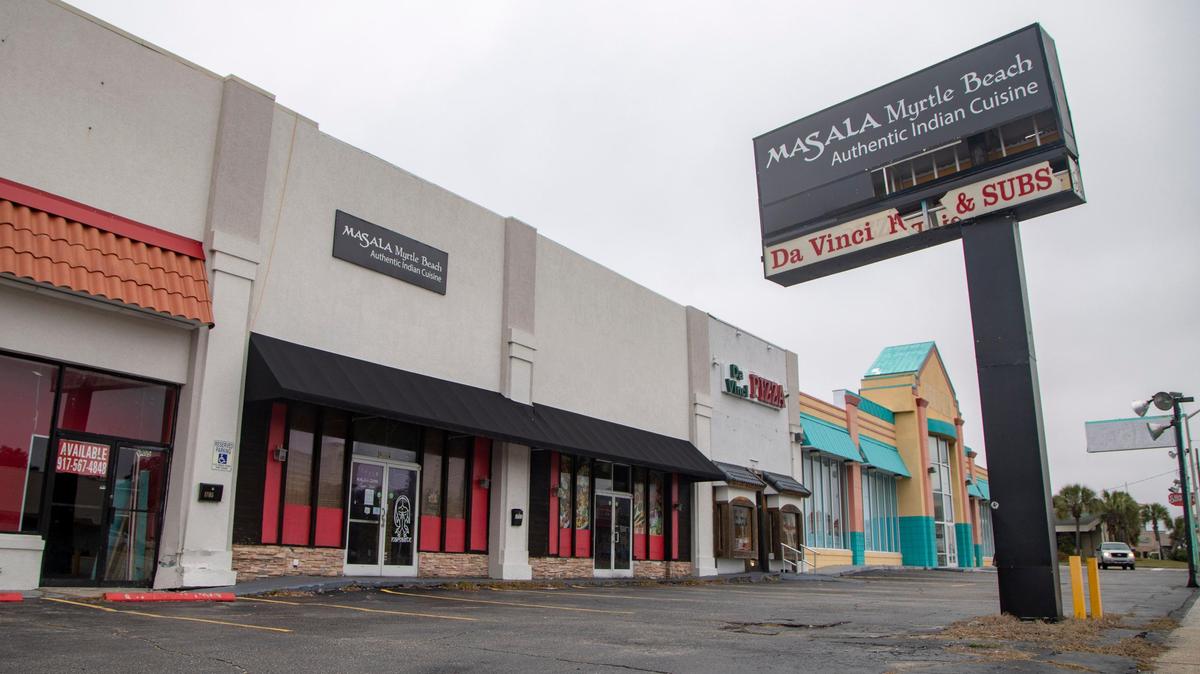 Masala Authentic Cuisine’s previous location on King’s Hwy inMyrtle Beach.