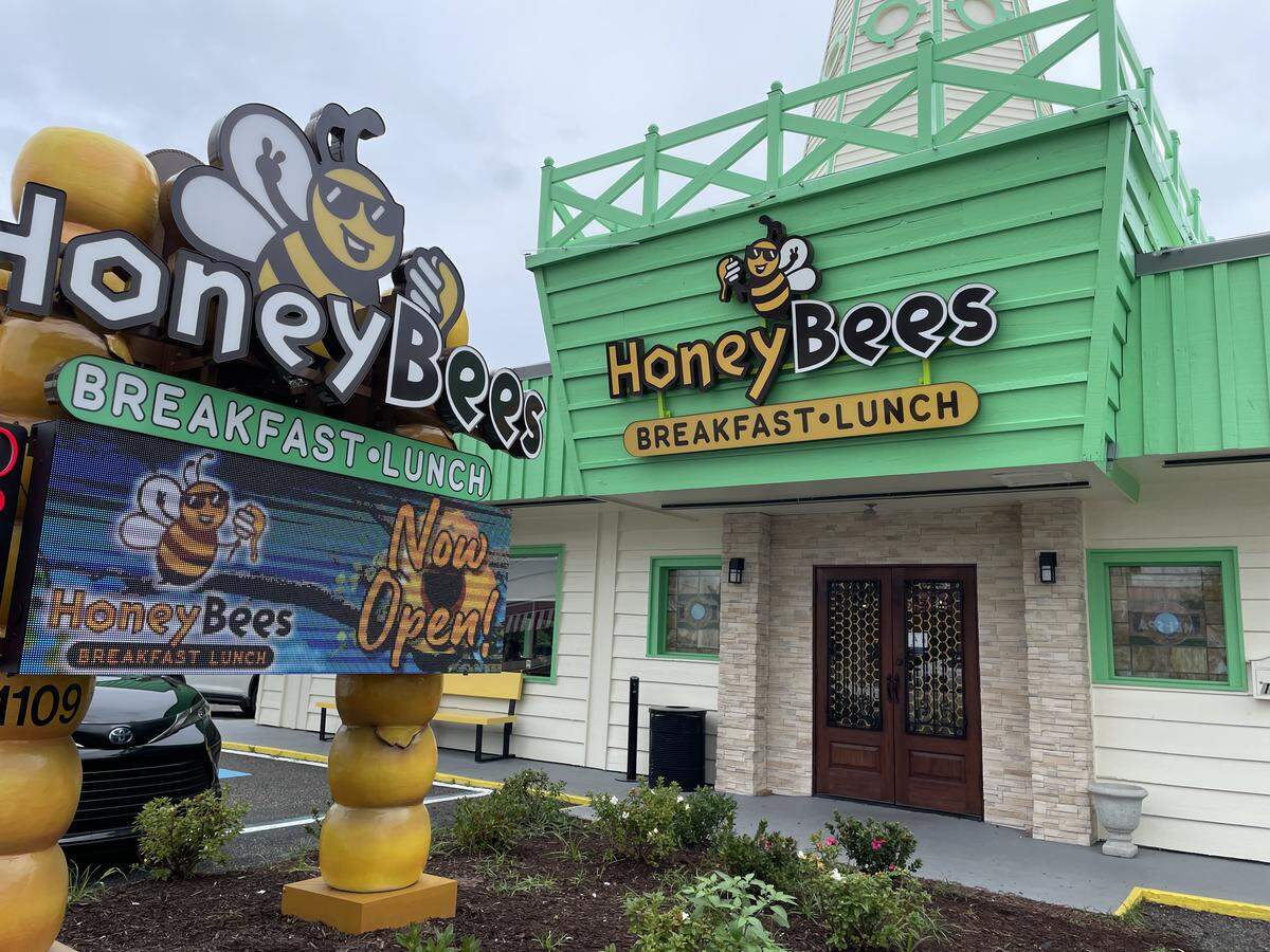 A new restaurant Honey Bees has opened in Myrtle Beach. The restaurant serves breakfast and lunch. Aug. 10, 2025