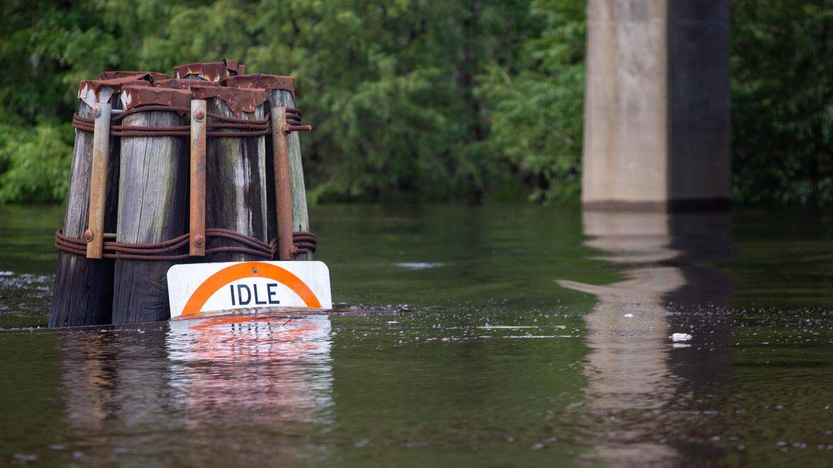Water levels are rising along the Waccamaw River after Tropical Depression Florence.