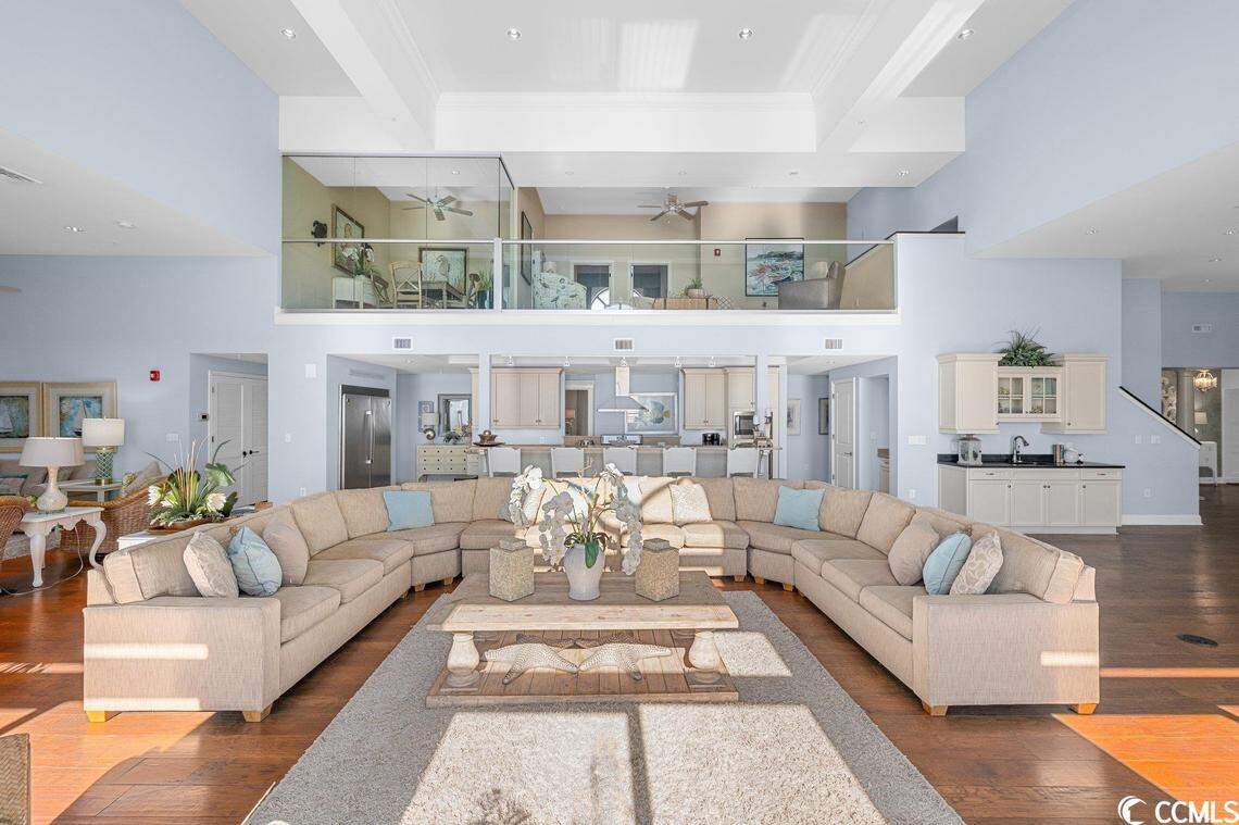 A North Myrtle Beach condo called the “Bridge Penthouse” is listed for $5 million. Located between the two North Beach Towers, near Barefoot Landing, this unit has seven bedrooms and an ocean view. Dec. 28, 2023.