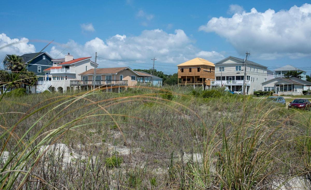 Atlantic Beach, the small historically black beach town sandwiched between sections of North Myrtle Beach, is undergoing a revitalization according to town manager Benjamin Quattlebaum. New homes are being constructed and oceanfront lots are being marketed to hotels and resorts. June 13, 2022.