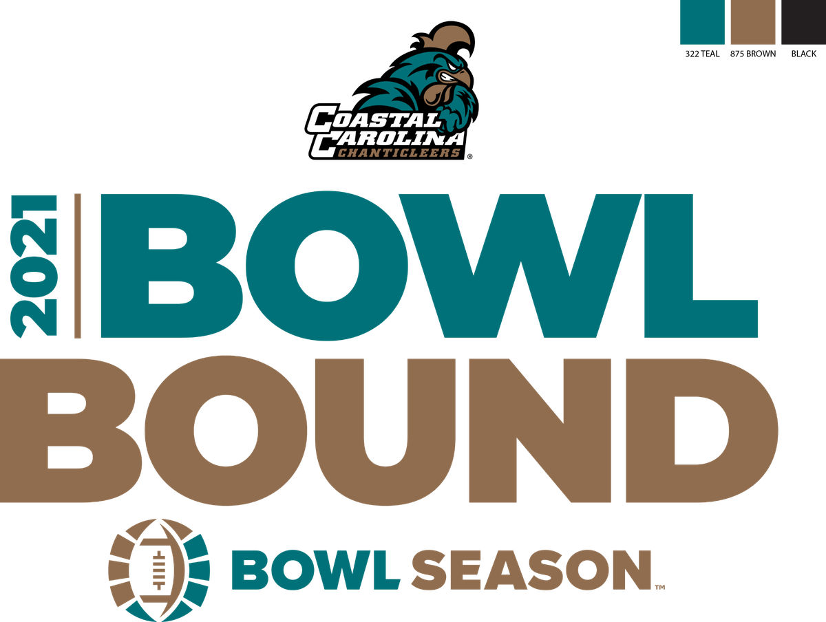 Bowl Season, a non-profit collective coalition of the 44 college football bowl games, said it was providing CCU with ‘Bowl Bound’ T-shirts in the locker room Thursday following their sixth win of the season.&nbsp;