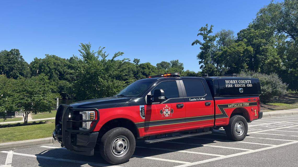 Update: Traffic stopped along Myrtle Beach, SC area bridge. The closed street has reopened