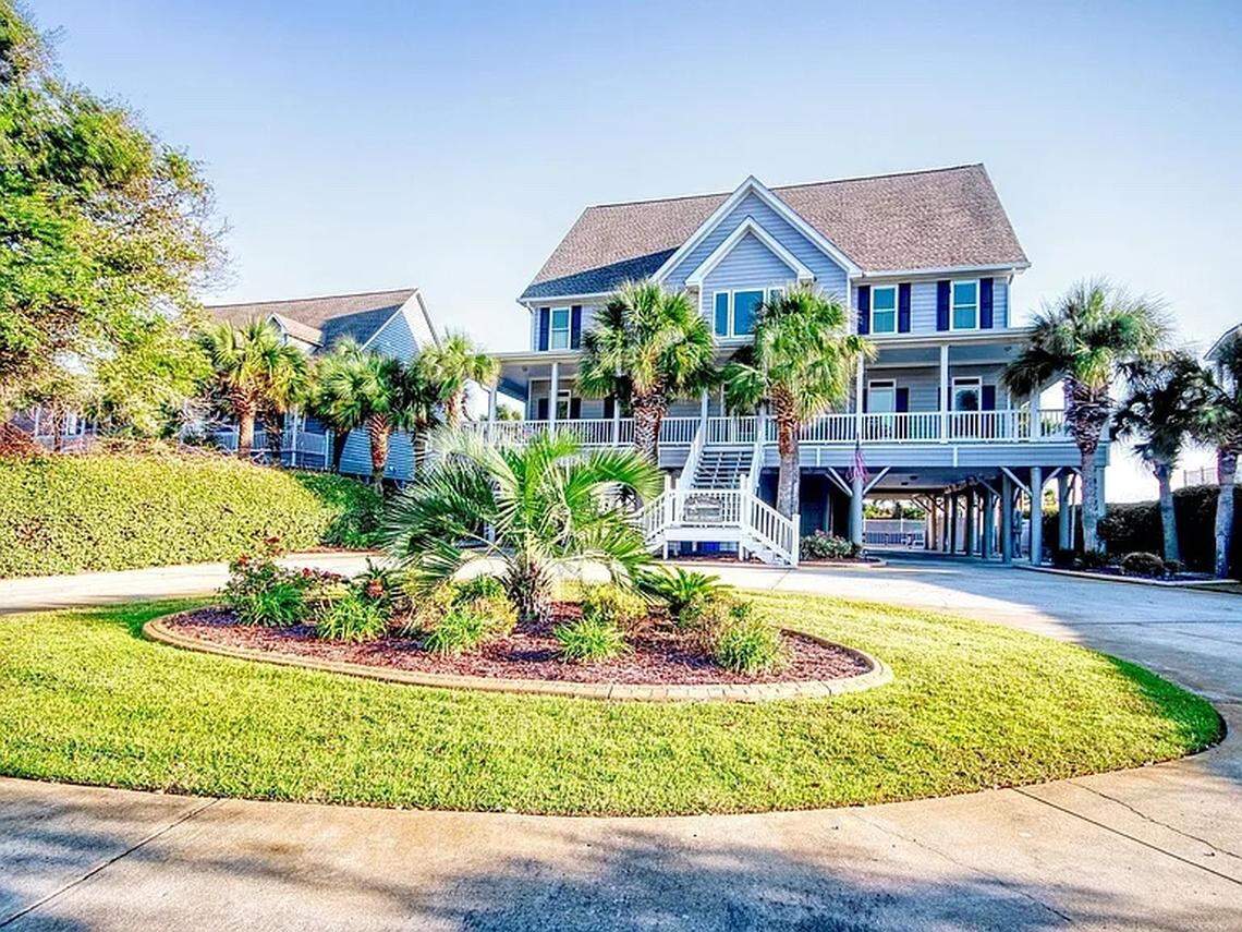 The fifth most expensive home in North Myrtle Beach, SC, on Zillow, is a six-bed, seven-bath property built in 1995. Its current asking price is about $3.7 million.