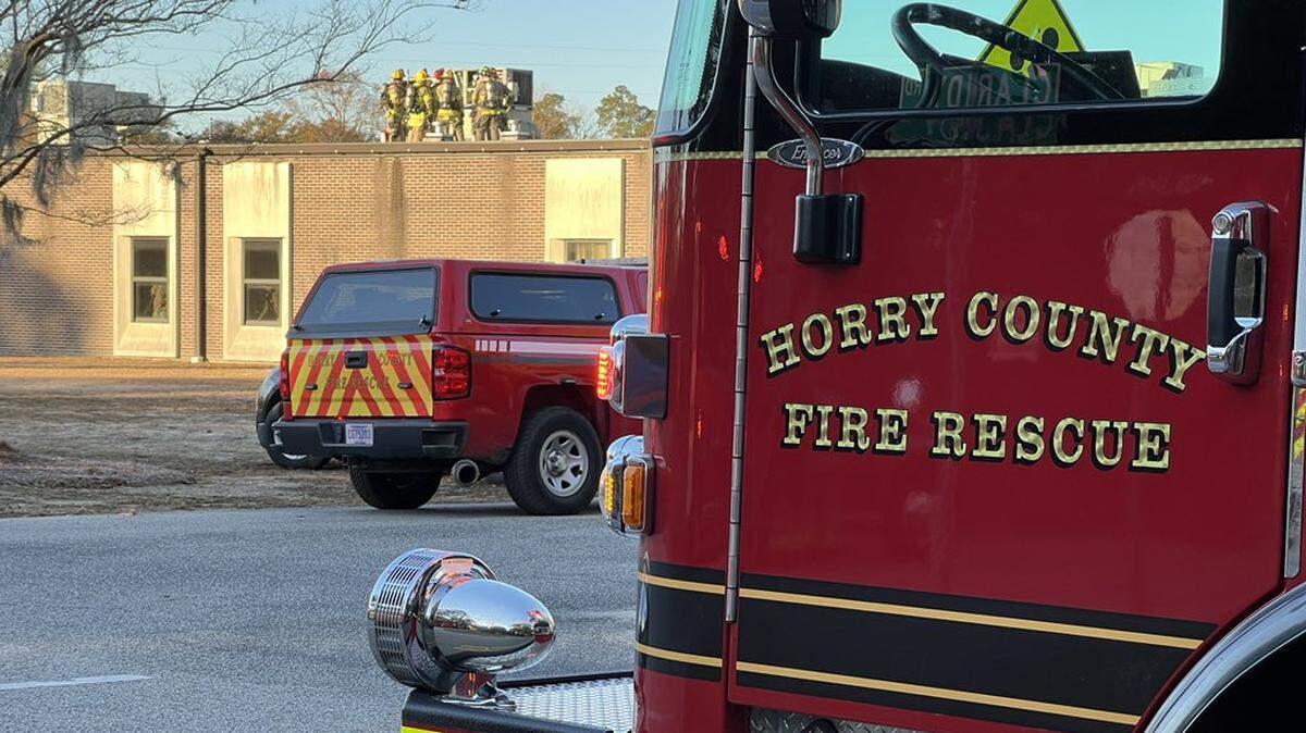 Horry County Fire Rescue responded to a fire at an education facility Thursday morning. It is believed to be an Horry County Schools elementary school in Conway.