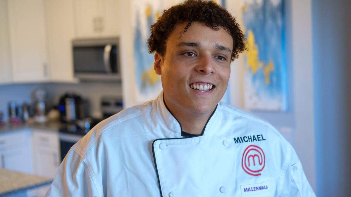 Master Chef finalist Michael Leonard talks about his experiences filming the show at his Myrtle Beach area apartment. Sept. 17, 2024.