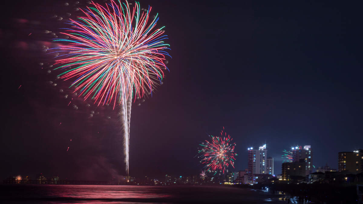 North Myrtle Beach will implement special traffic patterns for its fireworks display in Cherry Grove. July 4, 2023.