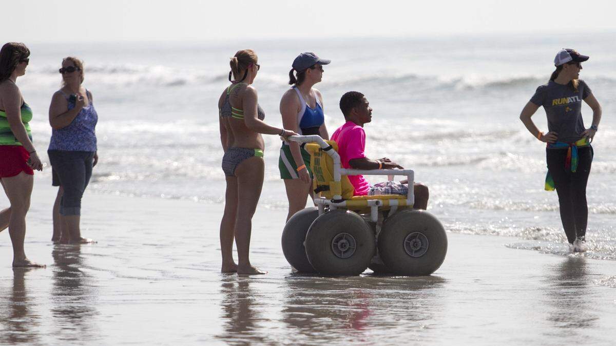 Your guide to beach wheelchairs and accessibility in Hilton Head. File photo.