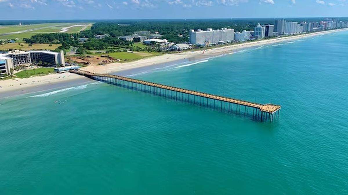 The Ellie Beach Resort, a Hilton property, re-opened in the Myrtle Beach, SC area. The hotel features a new pool and has added new jobs.