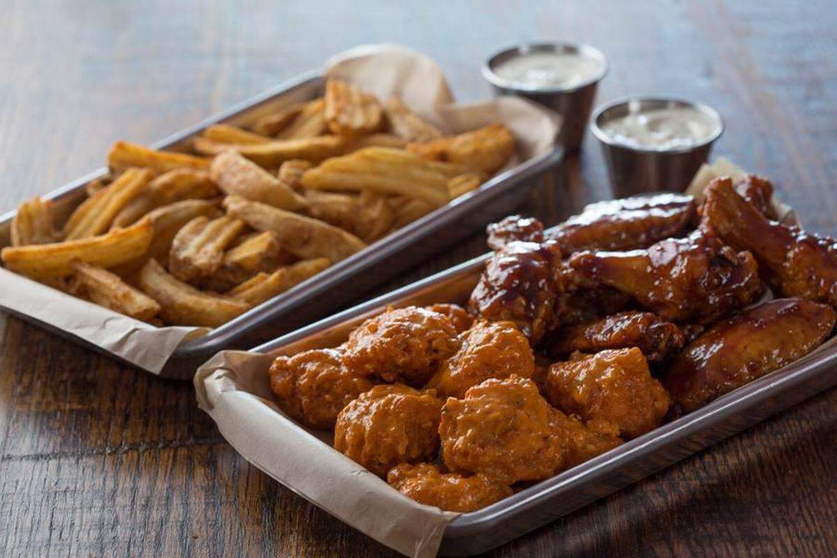 Some of Wing Zone’s offerings.