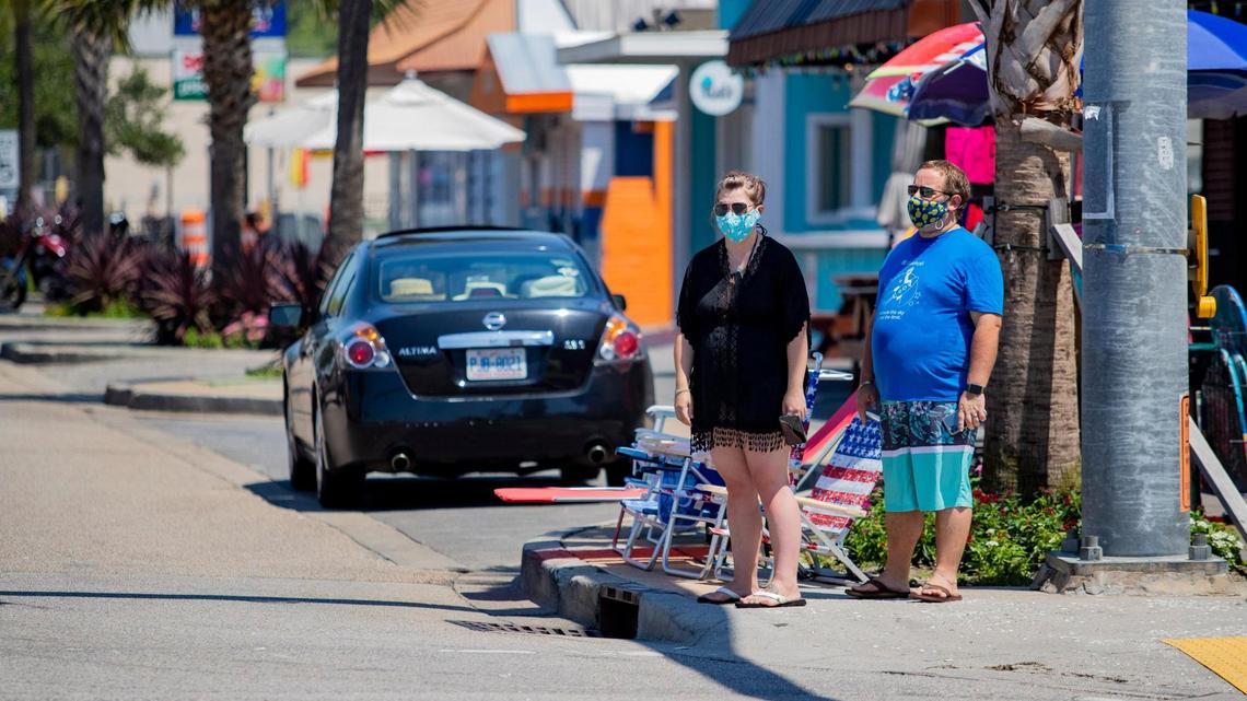 As COVID-19 cases surge in North Myrtle Beach, face covering requirement extended