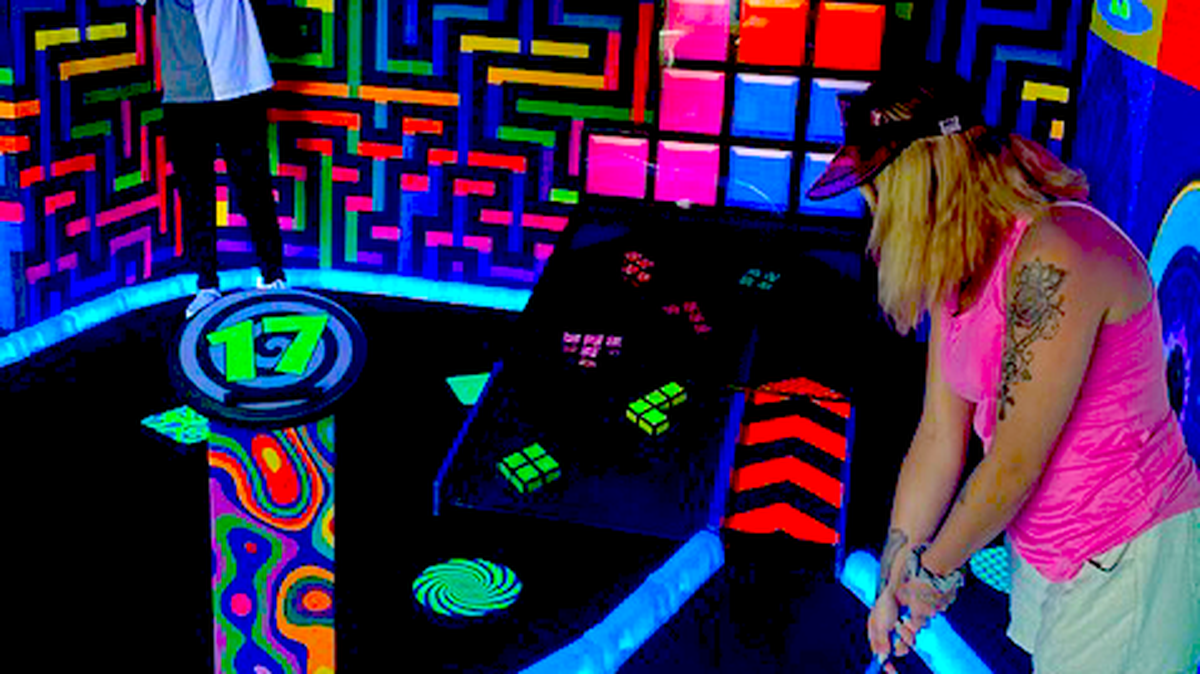 Ripley’s Crazy Golf in Myrtle Beach. Provided by Ripley Entertainment. Get 50% an entrance ticket by showing an Horry County ID.