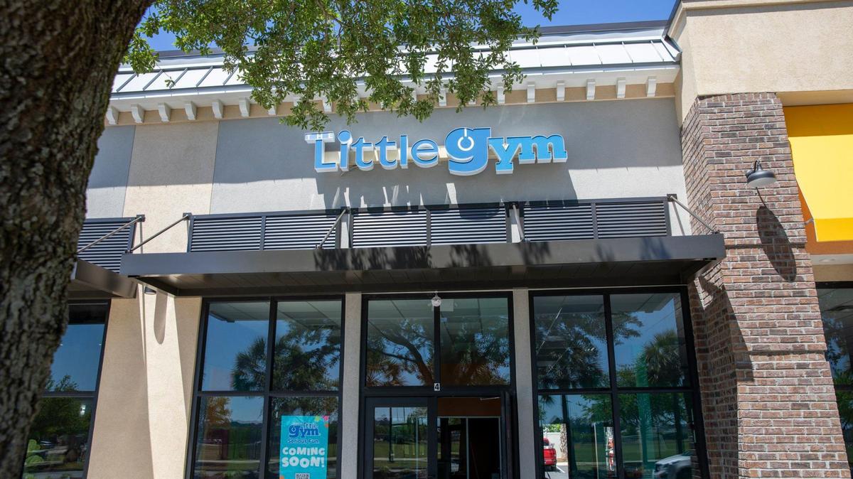 The Little Gym on Farrow Parkway at Market Common is under construction set to open Saturday, May 4, 2024. The gym is for children ages 4 months to 12 years and their parents to children learn and grow through movement and imaginative play. April 18, 2024.