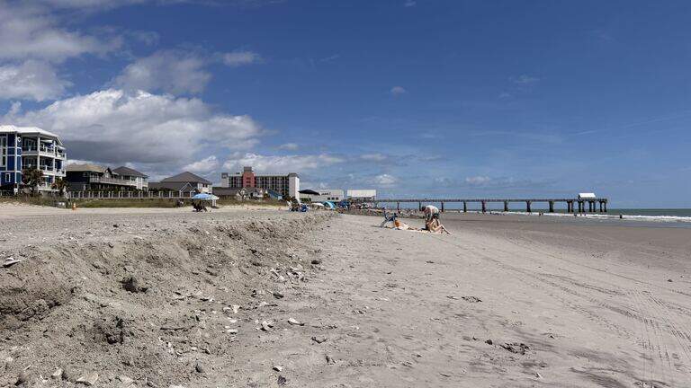 Is Grand Strand beach renourishment already losing sand? Why the beach has a drop-off