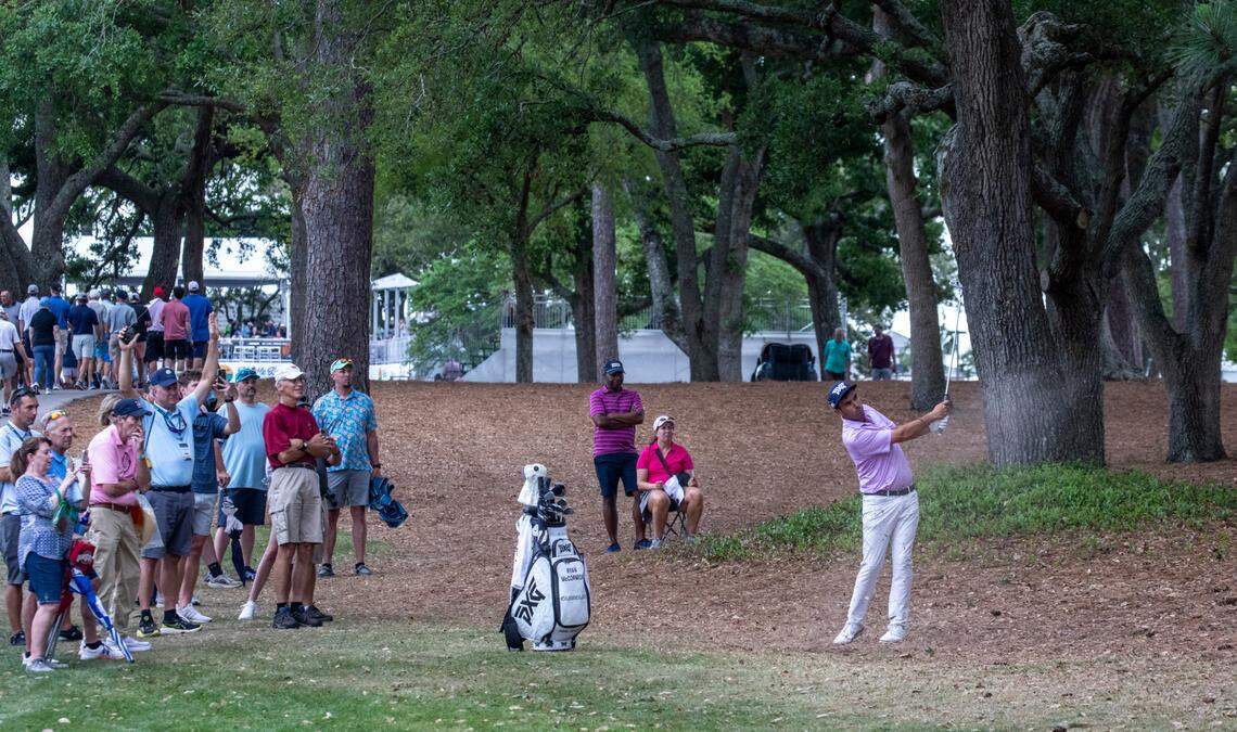 The inaugural 2024 Myrtle Beach Classic, a PGA TOUR event teed off at The Dunes Beach and Golf Club in Myrtle Beach, S.C. The four day event is part of the FedExCup Regular Season schedule featuring a $3.9 million purse and is sponsored by Visit Myrtle Beach. May 9, 2024.